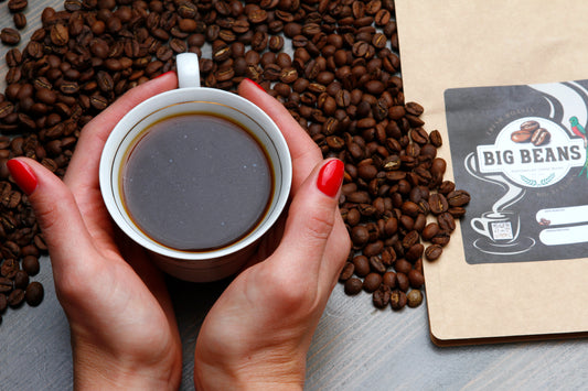 Las Rosas Natural Coffee Beans 12 oz