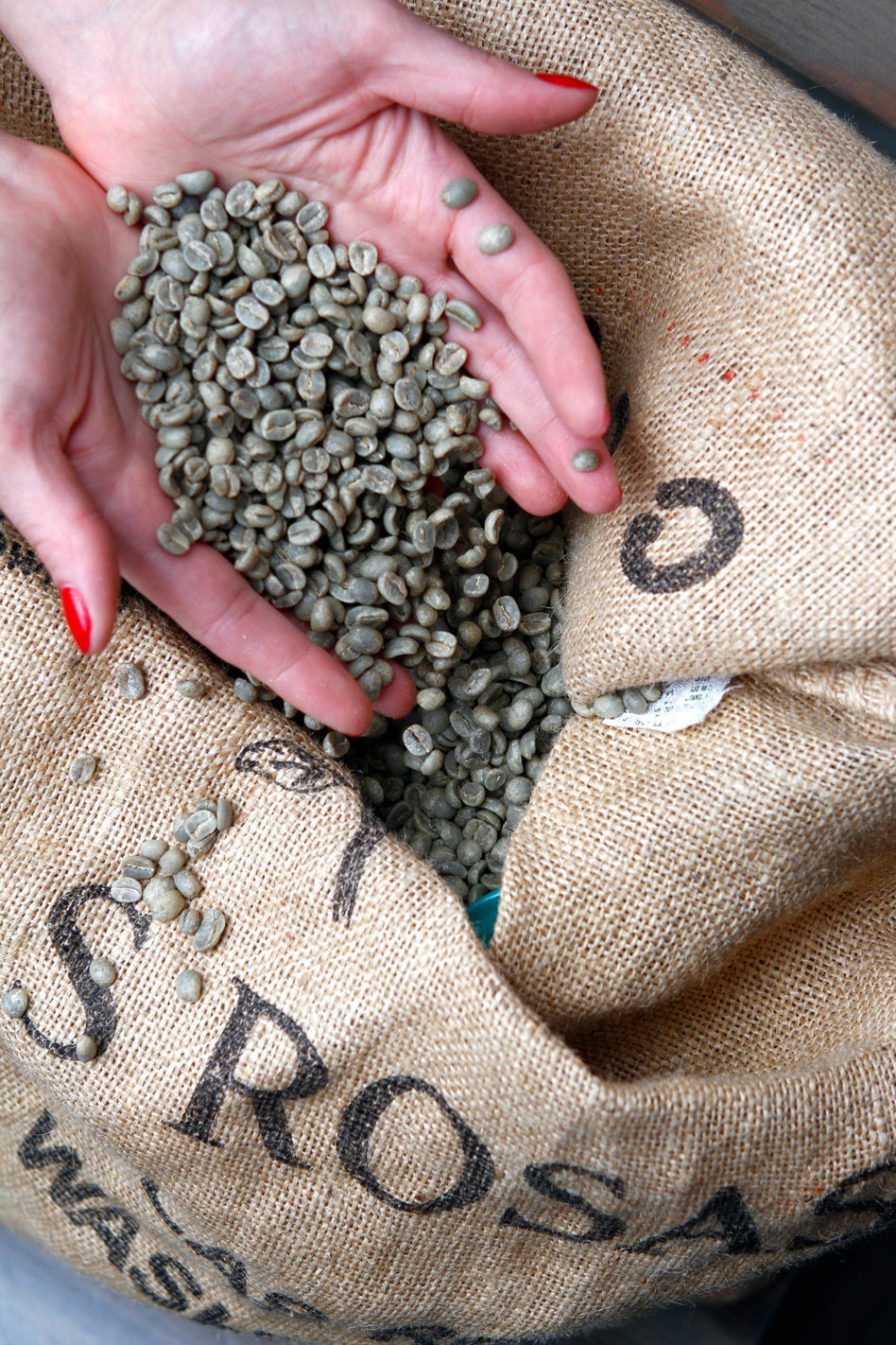 Washed Green Coffee Beans