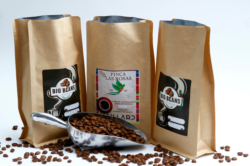 Las Rosas Natural Coffee Beans 12 oz